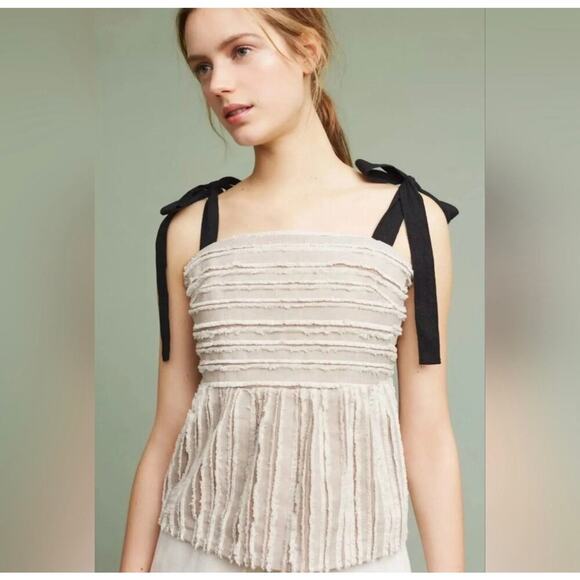 Anthropologie Tops - Anthropologie Maeve Soeli Cotton Top